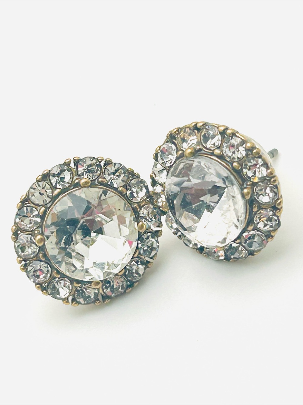J. Crew Jeweled Halo Earrings
